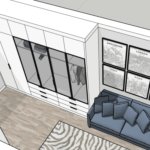 garderoba projekt wnetrz giżycko